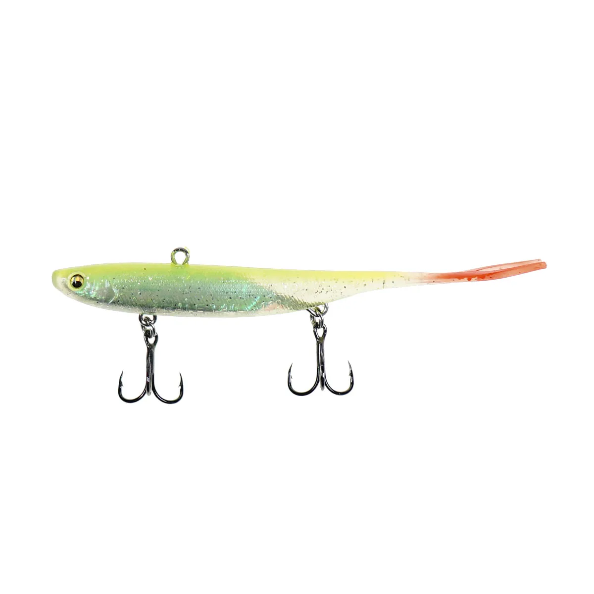 Баланслаг Jig It Whale Tail 110мм 17гр цв. F13 Shiny lime
