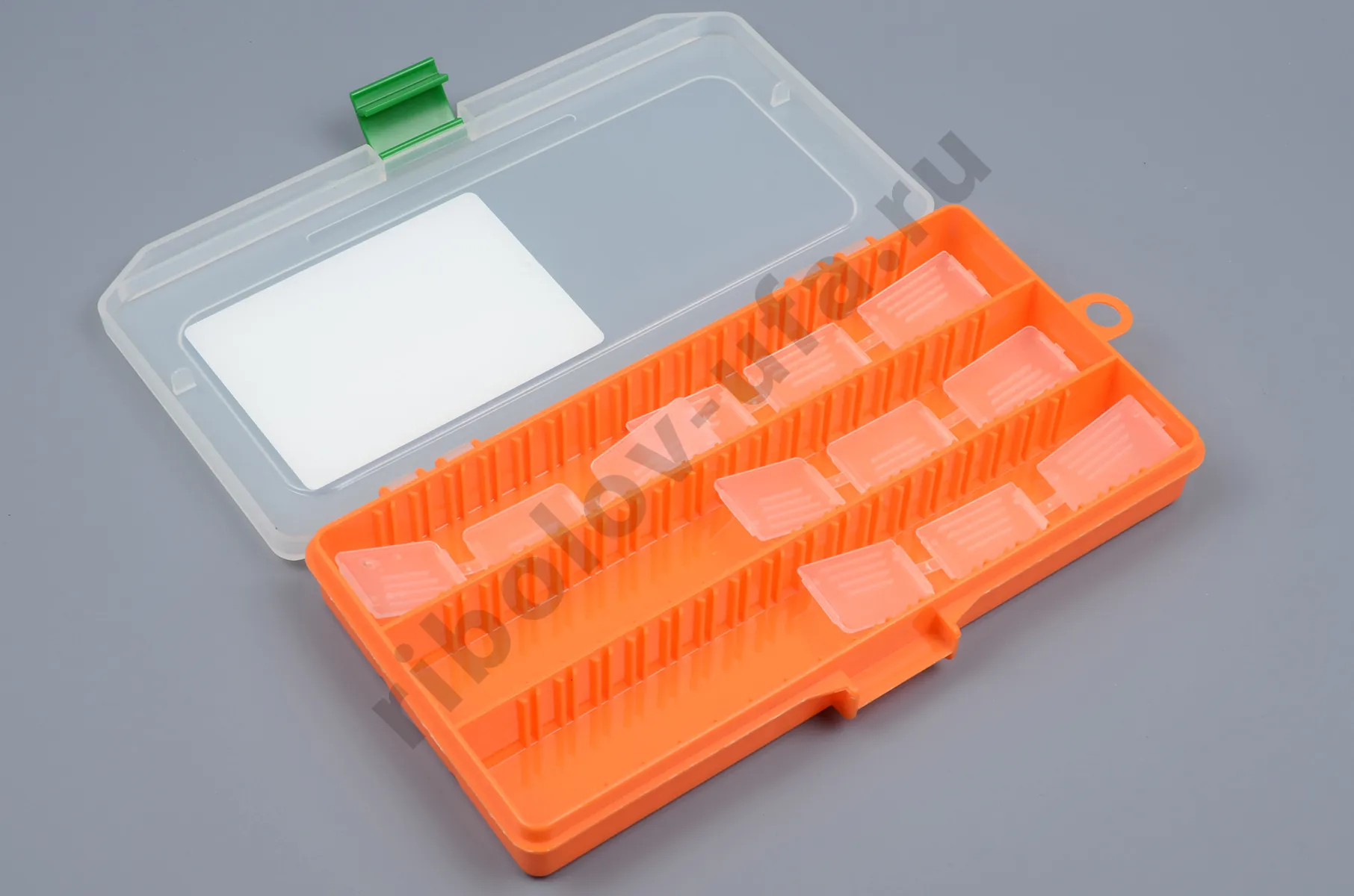 Коробка Fisherbox 216sh оранж. 22*12*02 slim