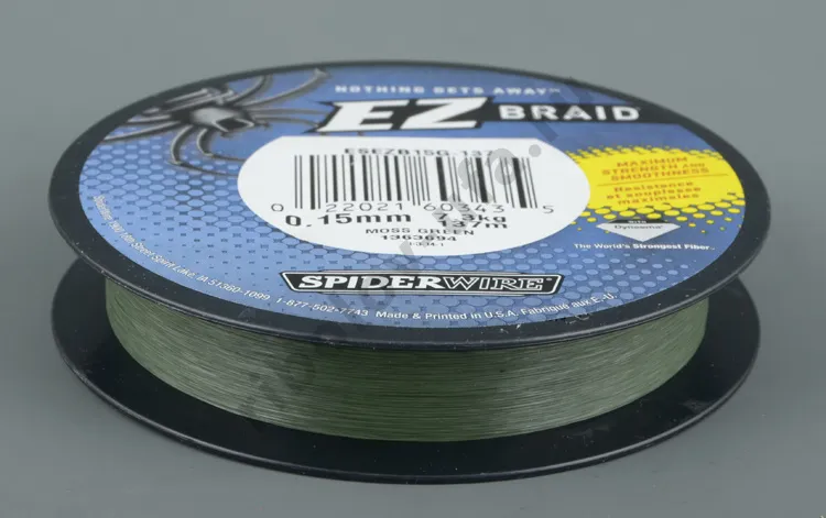 Шнур плетёный SpiderWire EZ Braid Green 100m 0.17