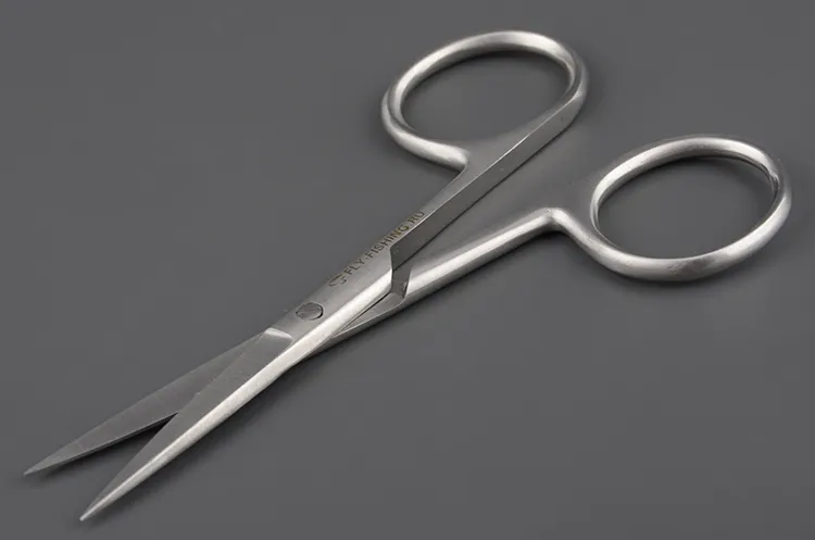 Ножницы прямые с заточкой для меха FY-FISHING ECO-HAIR SCISSOR 4.5”, SATIN ZF-287
