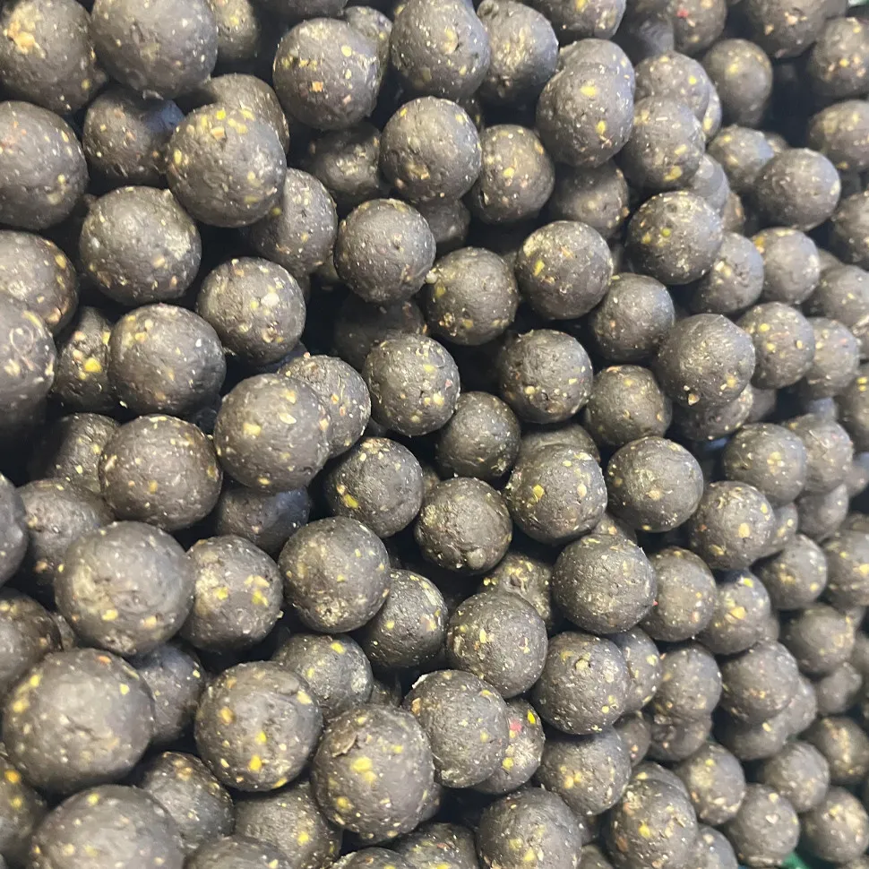 Бойлы GBS Baits Carp вареные прикормочные 20мм 1кг (пакет) Green Lipped Mussel Зеленогубая Мидия