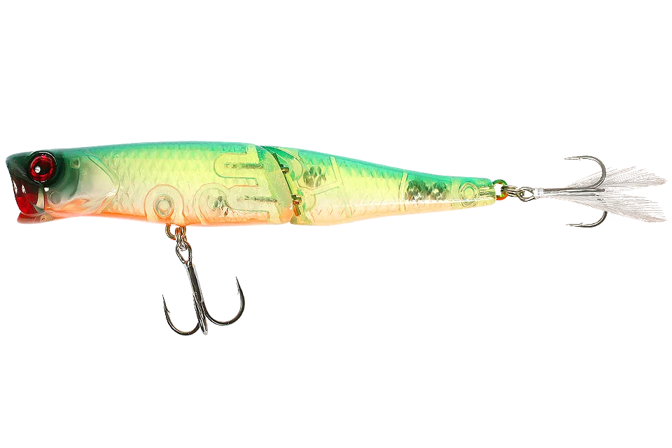 Воблер Jackall Boil Trigger 77 дл. 7.7 см, глуб.-поверх., 5 гр., floating, цв. skeleton lime