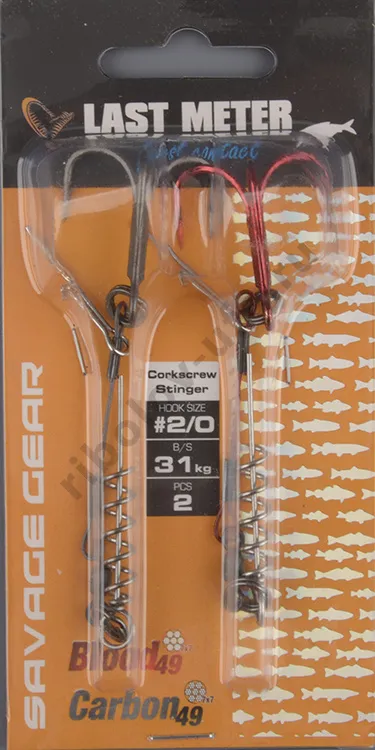 Оснастка Savage Gear Carbon49 Corkscrew 2/0