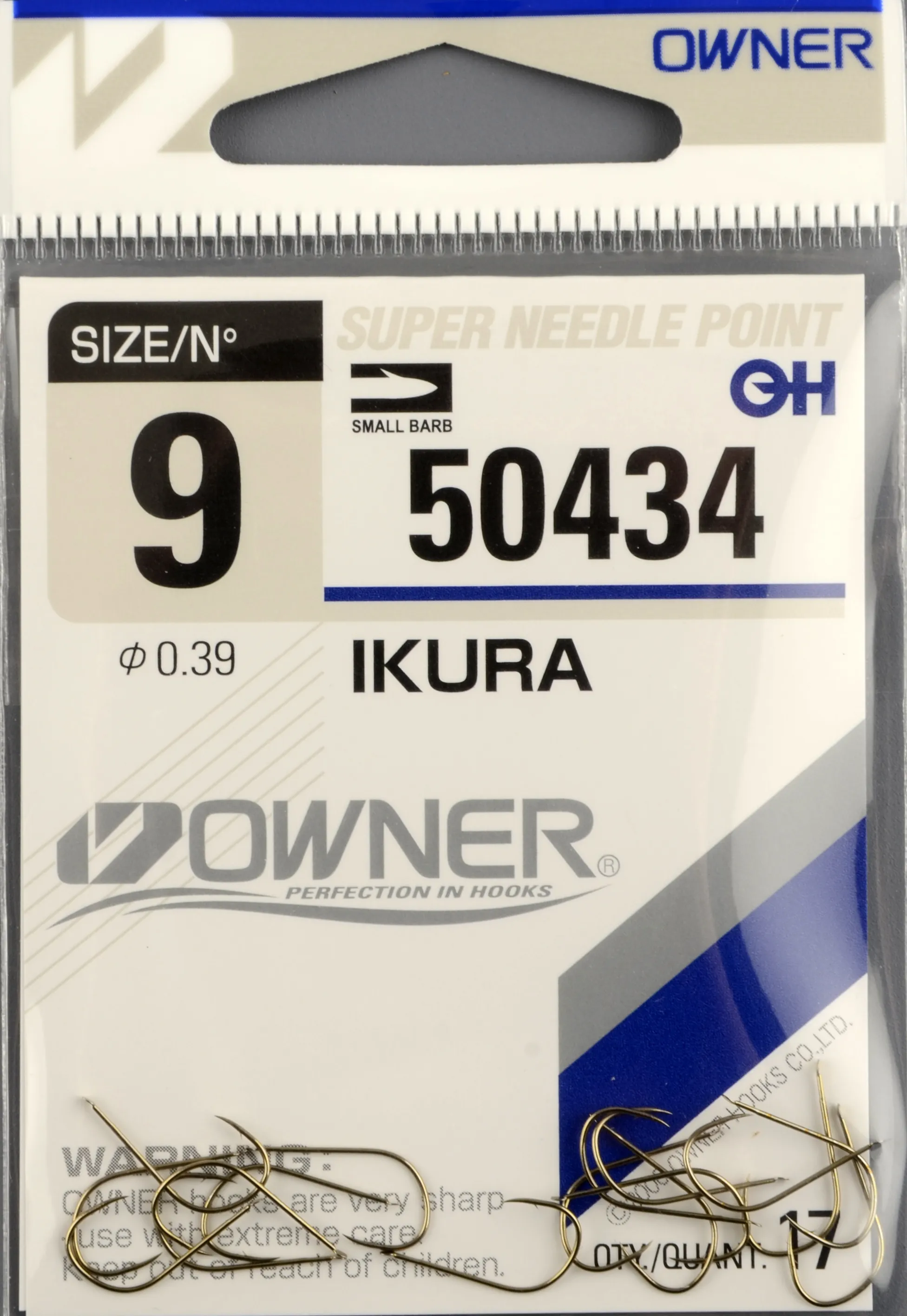 Одинарные крючки Owner 50434-09