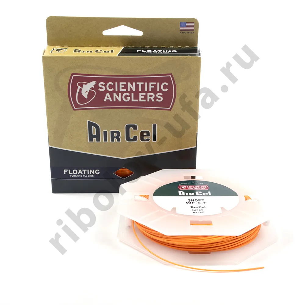 Шнур нахлыстовый Scientific Anglers Air Cel Short Fire Orange WF6F