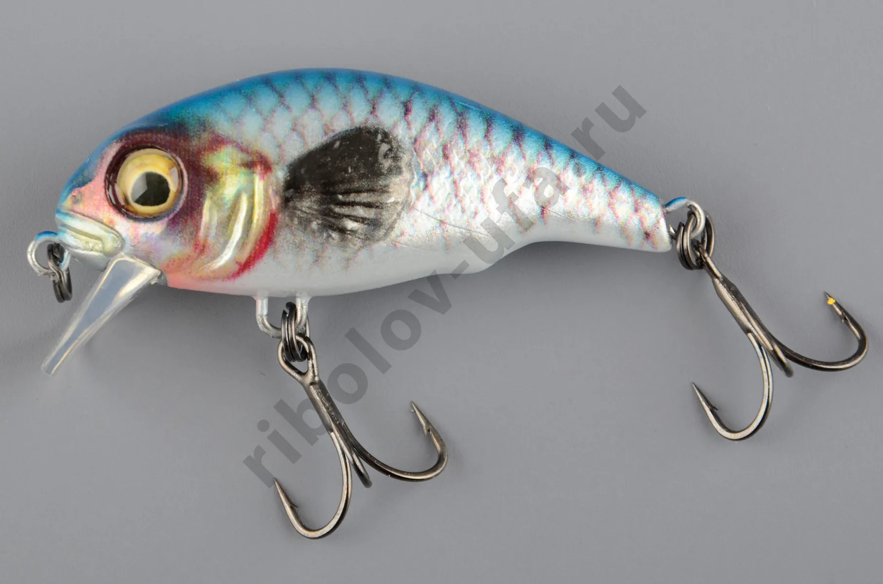 Воблер Savage Gear 3D Goby Crank SR 40F, 3гр, 0-0,3м # blue silver
