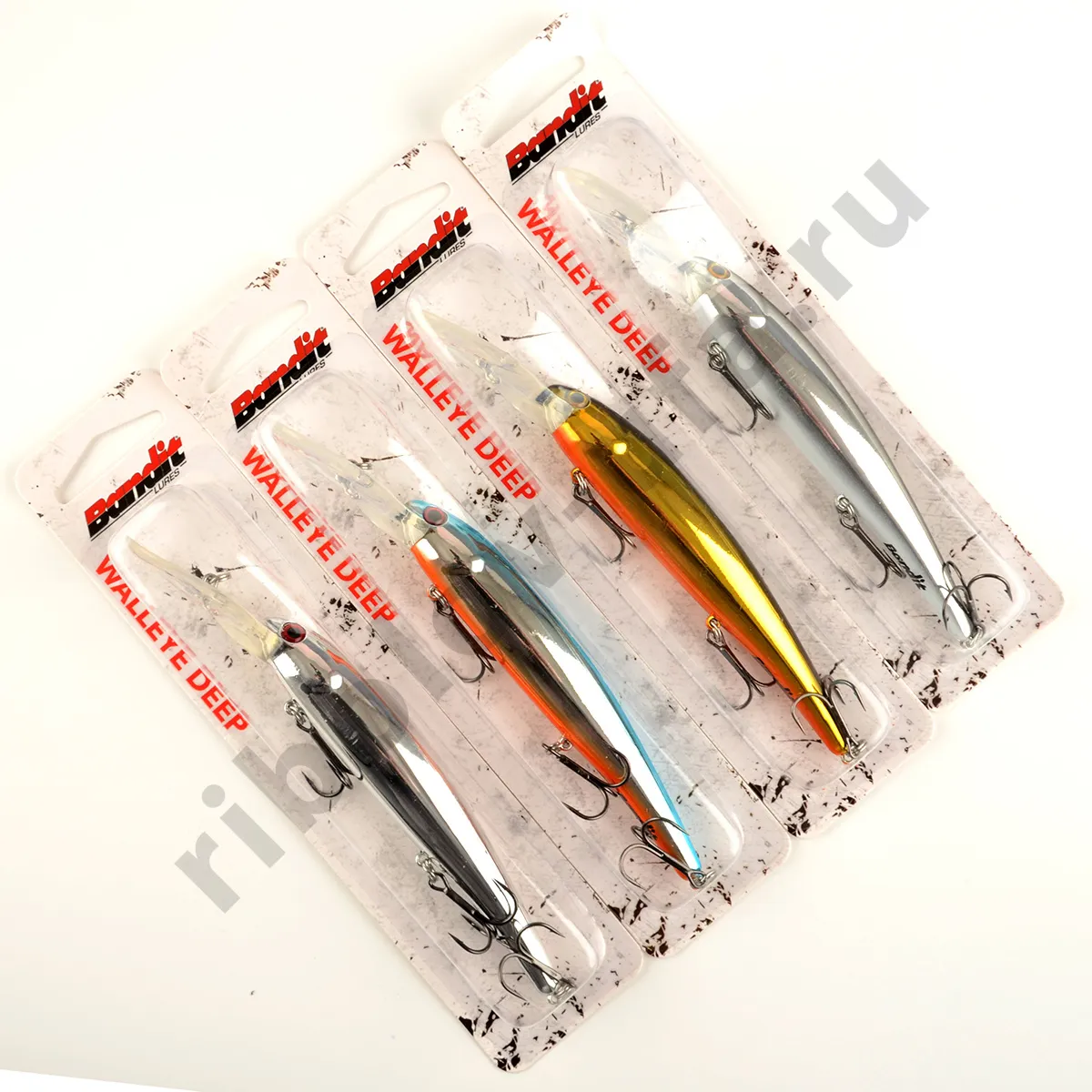 Воблер Bandit Deep Walleye 12см, 17.9гр, (8м) #D232