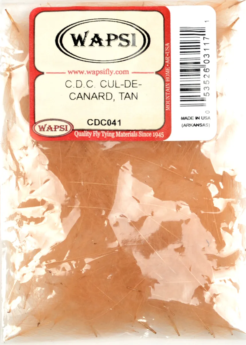 Перья Wapsi CDC Cul-De-Canard TAN