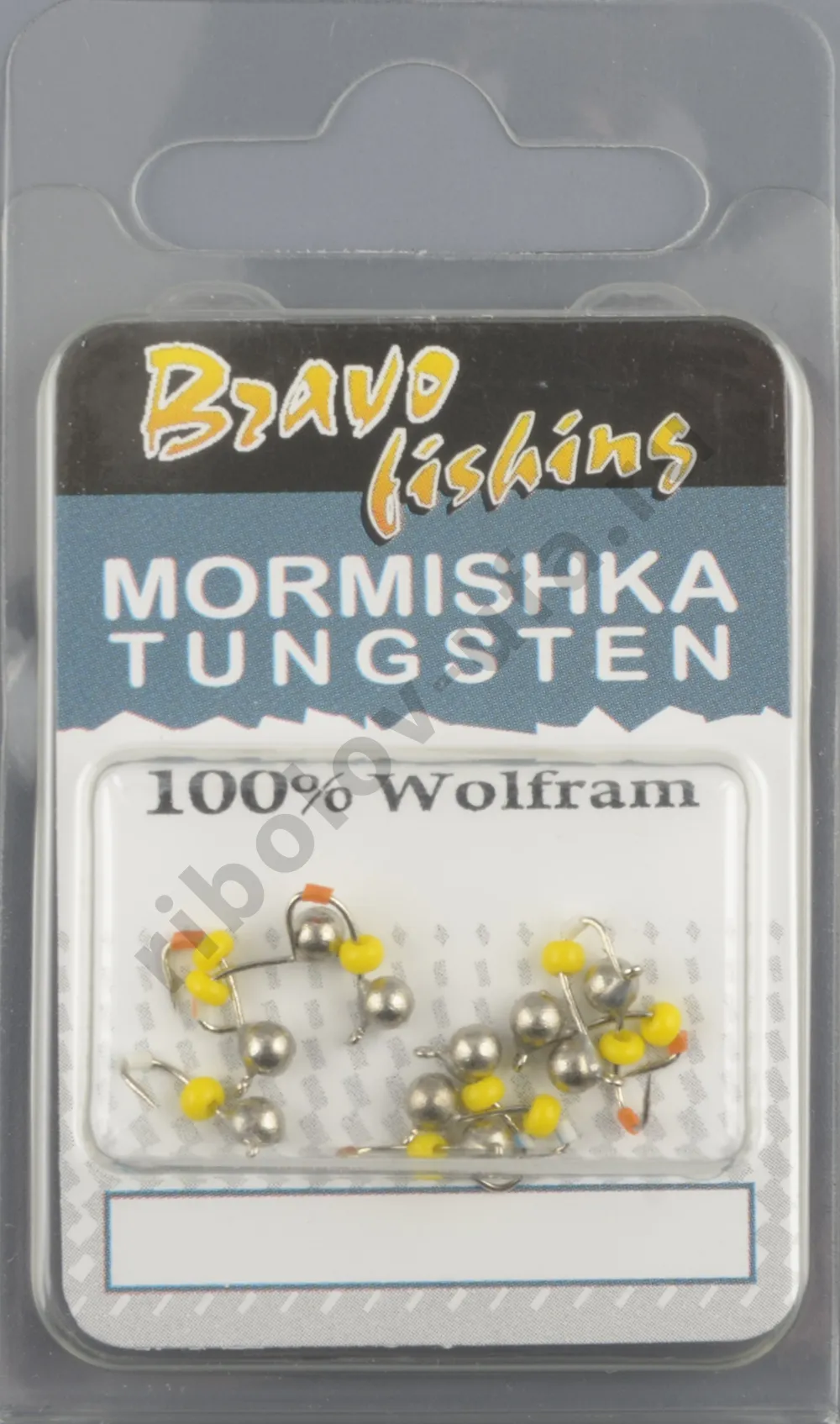 Мормышка вольфрам Bravo Fishing Шар с ушком 3.0 мм 0.29 гр Ni