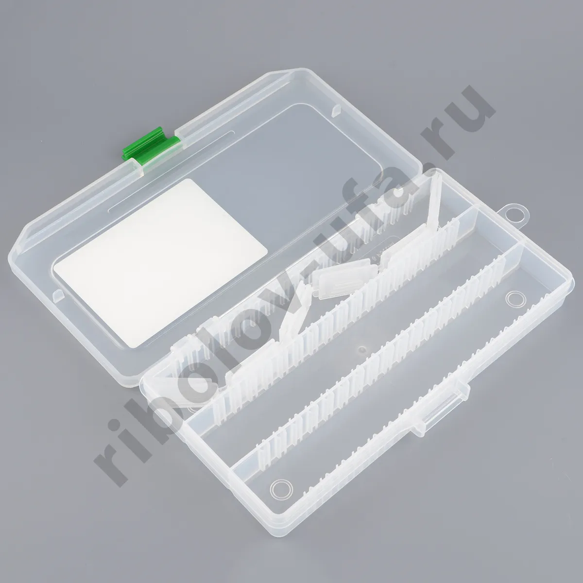 Коробка Fisherbox 216sh прозр. 22*12*02 slim