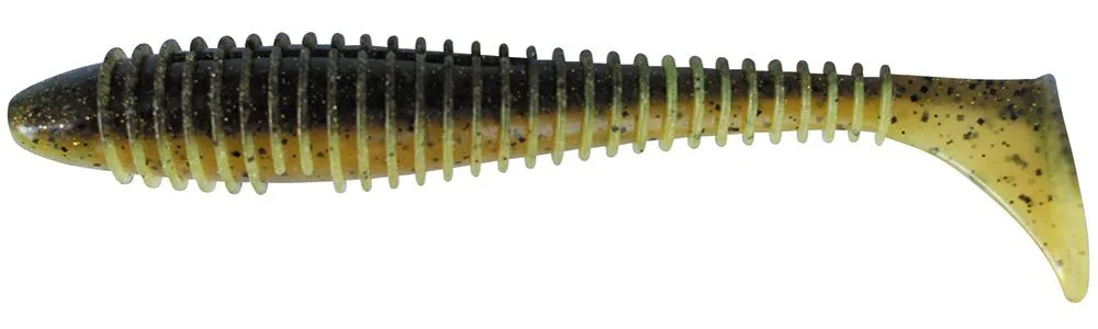 Силиконовая приманка Keitech Swing Impact Fat 2.8 in 7см 3,5г (8шт/уп)EA# 07 Watermelon PP./Yellow P