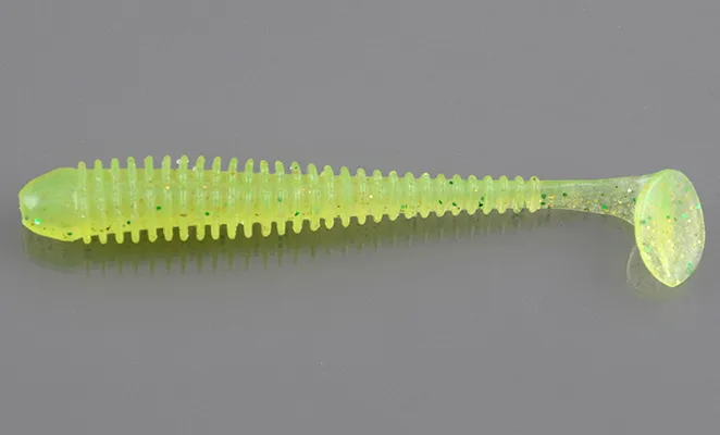 Силиконовая приманка Keitech Swing Impact 2.5 inch 6,2см 1,4гр (10шт/уп) # 424 Lime Chartreuse