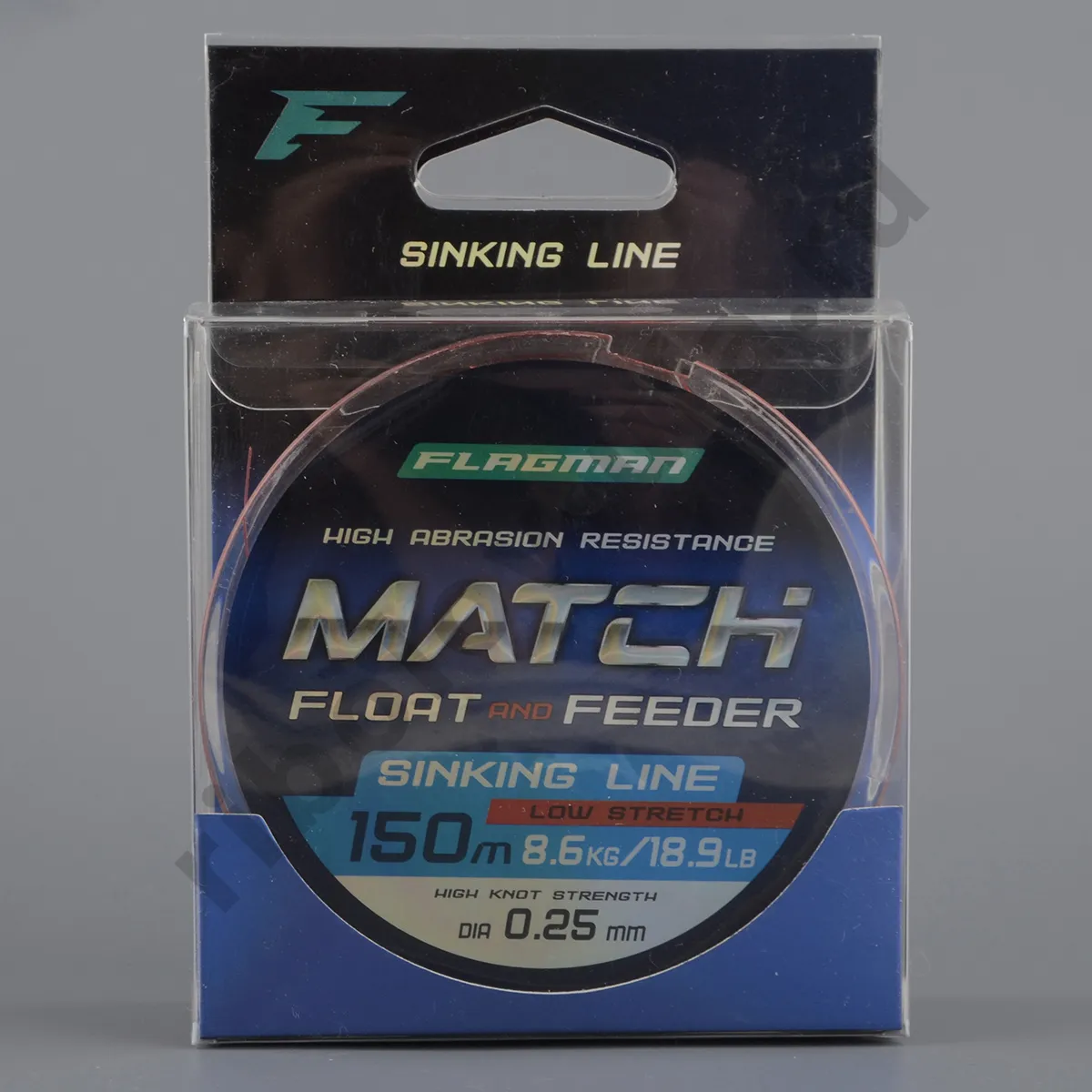 Леска Flagman Match and Feeder Sinking Line 150м, 0.25мм, 8.6кг