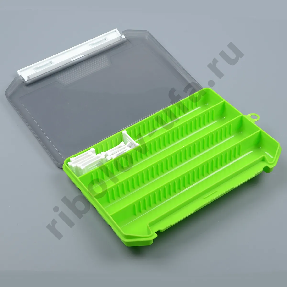 Коробка Kosadaka 21*14.5*2.5см для приманок, зелёная TB-S39-GRN