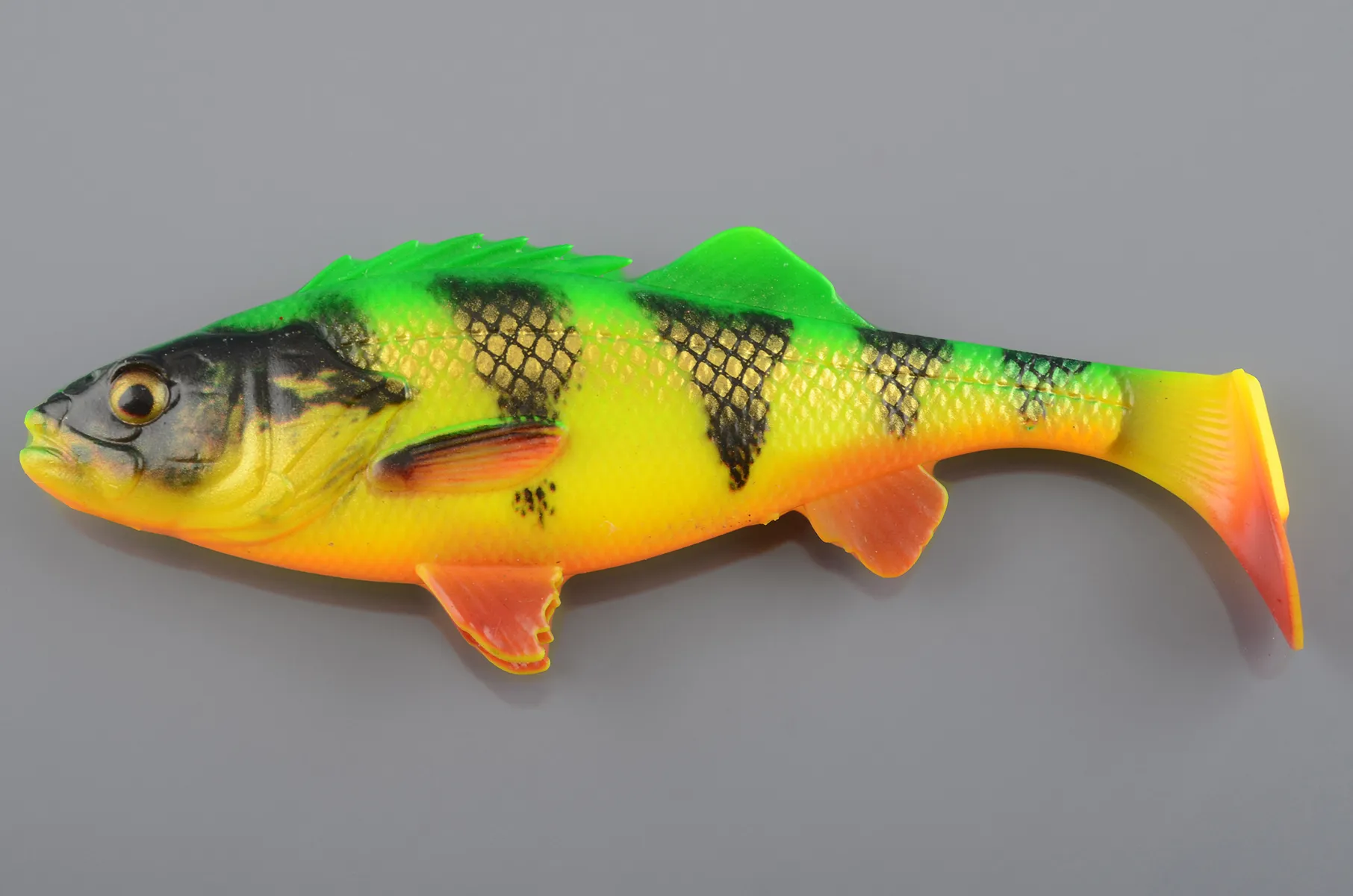 Силиконовая приманка Savage Gear Perch Shad 17,5 68гр Firetiger