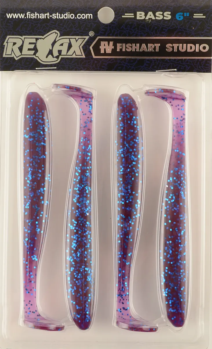 Силиконовая приманка Relax Bass 6in 15см - S225