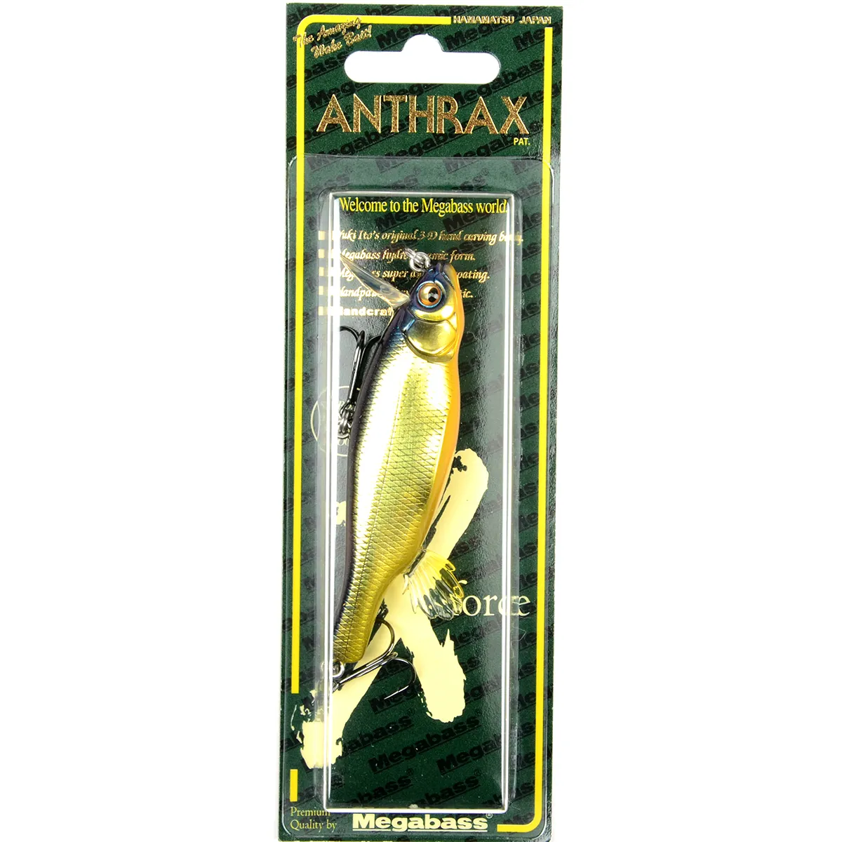 Воблер Megabass Anthrax SP-C 83F 83мм 10,6гр 0-0,3м цв. SH Champagne Kinkuro 551284