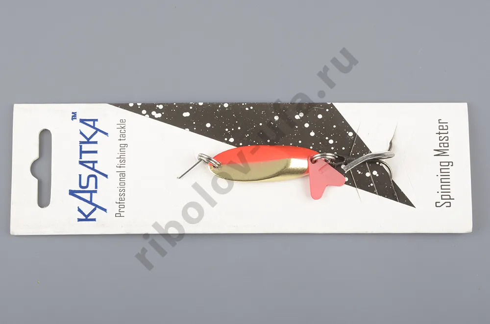 Блесна колеб. Kasatka 14гр. Paint-19/Gold-002  SF04-02