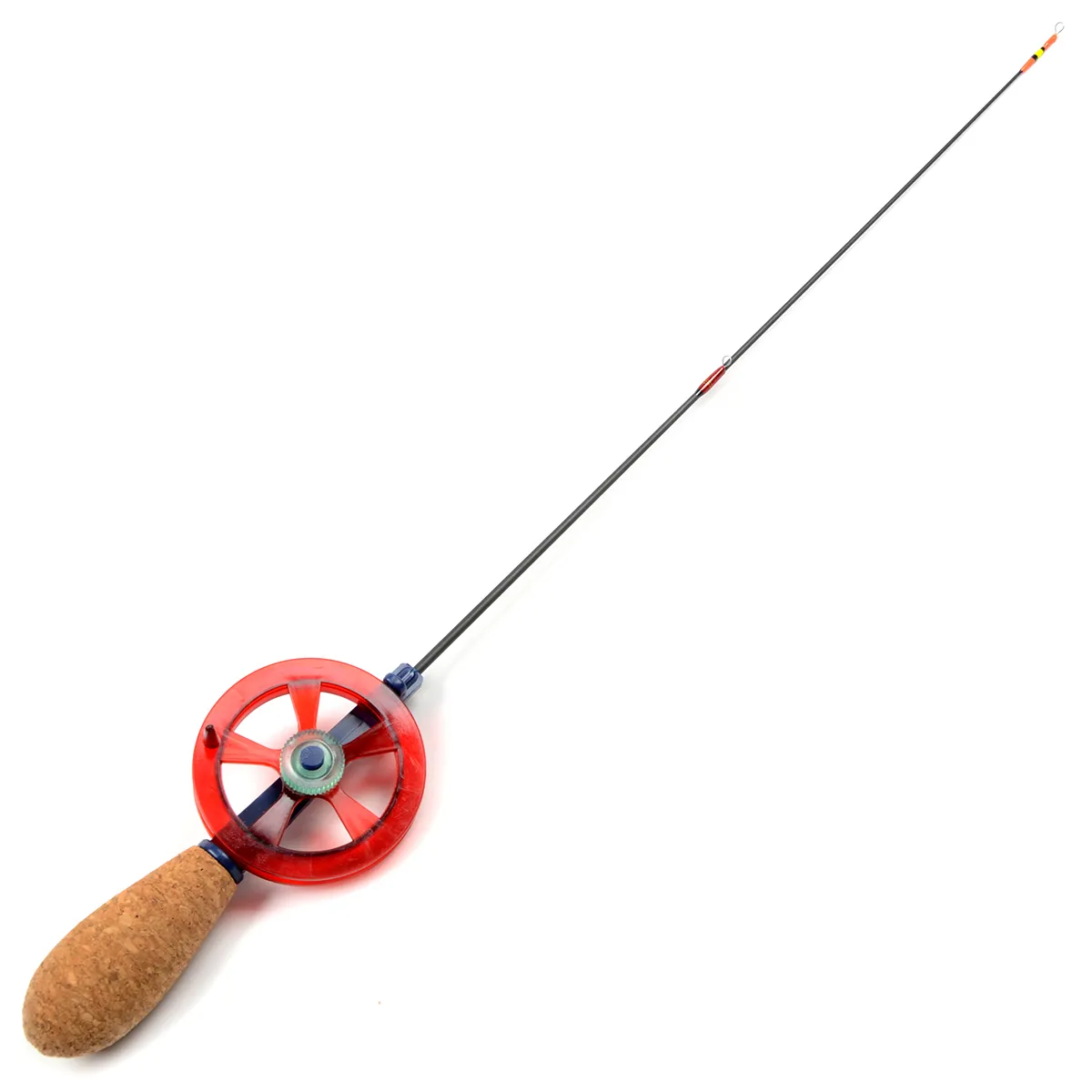 Удочка зимняя Akara Leader F 415 c катушкой Red (хлыст Hi Carbon Fast)