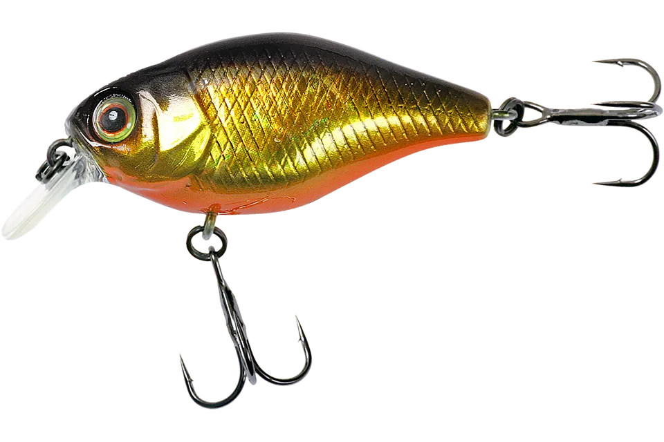Воблер Jackall 10cc дл. 5 см, гл. 0.5-1.0 м, 9.5 гр., floating, цв. hl gold&black