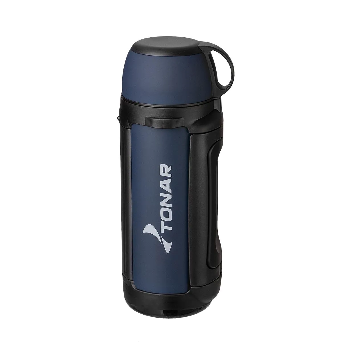 Термос Tonar 1.7л HS.TM-042 (крышка-кружка с ручк, доп.пл.чашка, скл.ручки, ремень)
