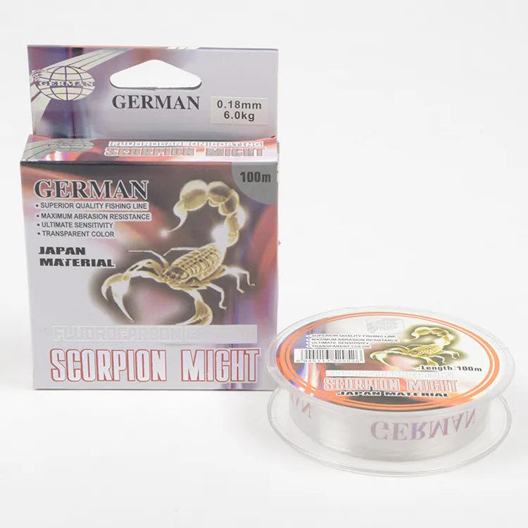 Леска German Scorpion Might fluorocarbon 0,23 (100м) К