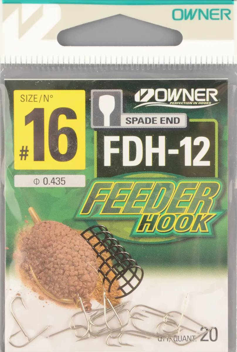 Одинарные крючки Owner 56937-16 Feeder Hook FDH-12