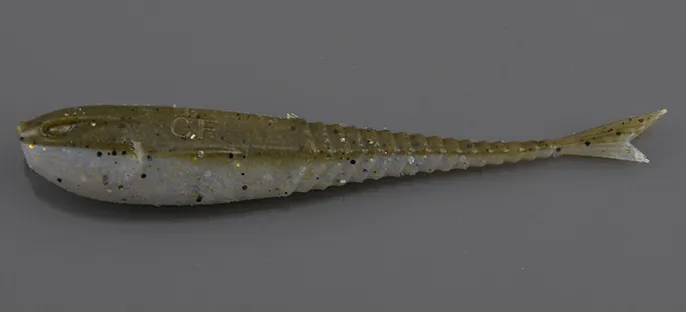 Силиконовая приманка Crazy Fish Glider 2.2in 55мм цв.3d F (кальмар)