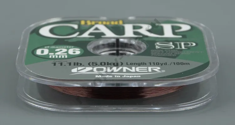 Леска Owner Broad Carp Special Brown 100м (BRC0.20mm)