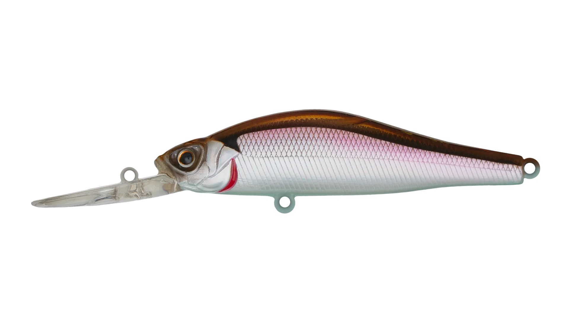 Воблер Strike Pro Archback Deep 80L 10,8гр., (1,5-4,0м) кр.тр.Owner  EG-125AL-SP#A53T-EP