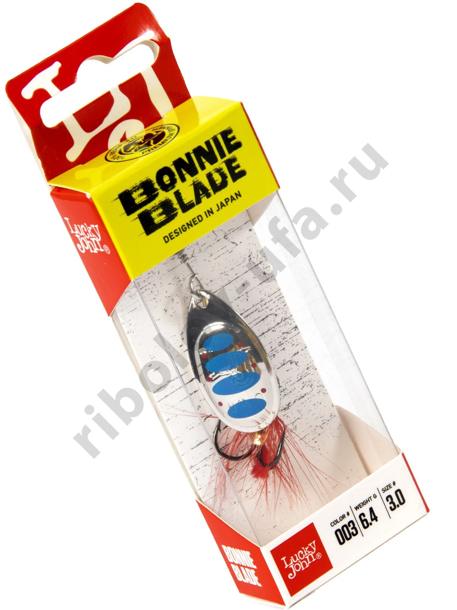 Блесна вращ. Lucky John Bonnie Blade #03, 6.4гр., цв. 003