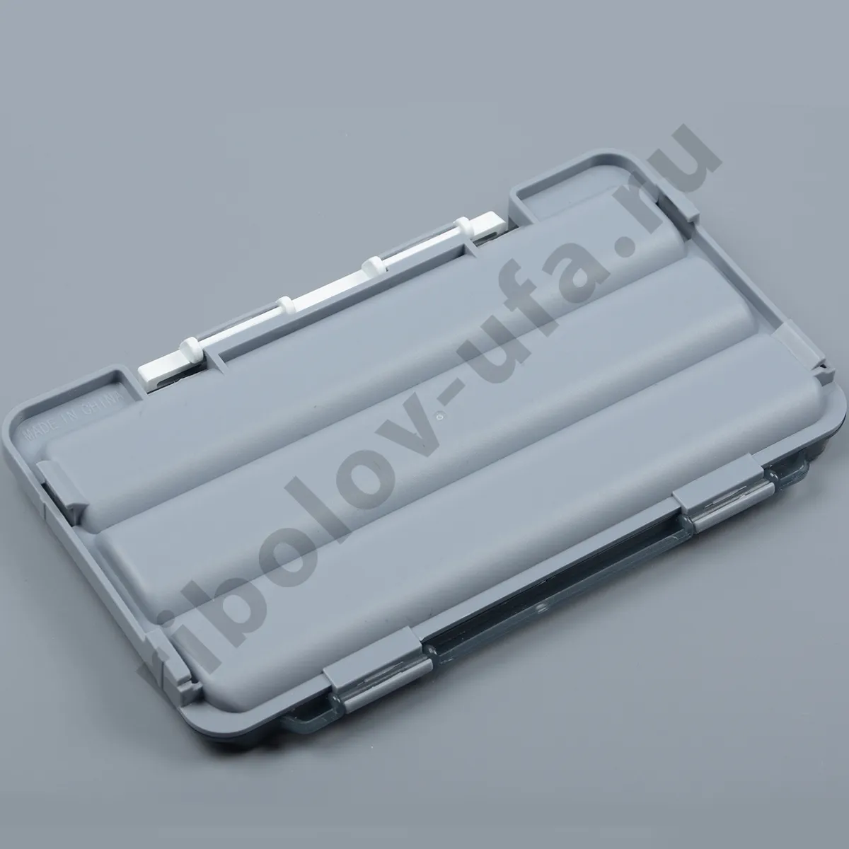 Коробка Kosadaka 17,5*10,5*2см 3 продольн.секции + доп. вставки, серая TB-S63A-GRY