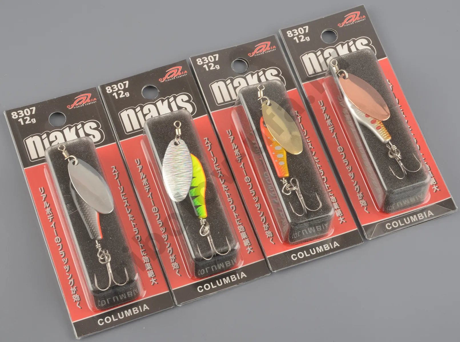Блесна Columbia Niakis Spinner 12гр цв. 001