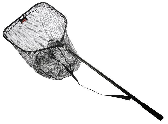 Подсачек Narval складной Fishing Landing Net I 80x70x2cm #Black & Orange