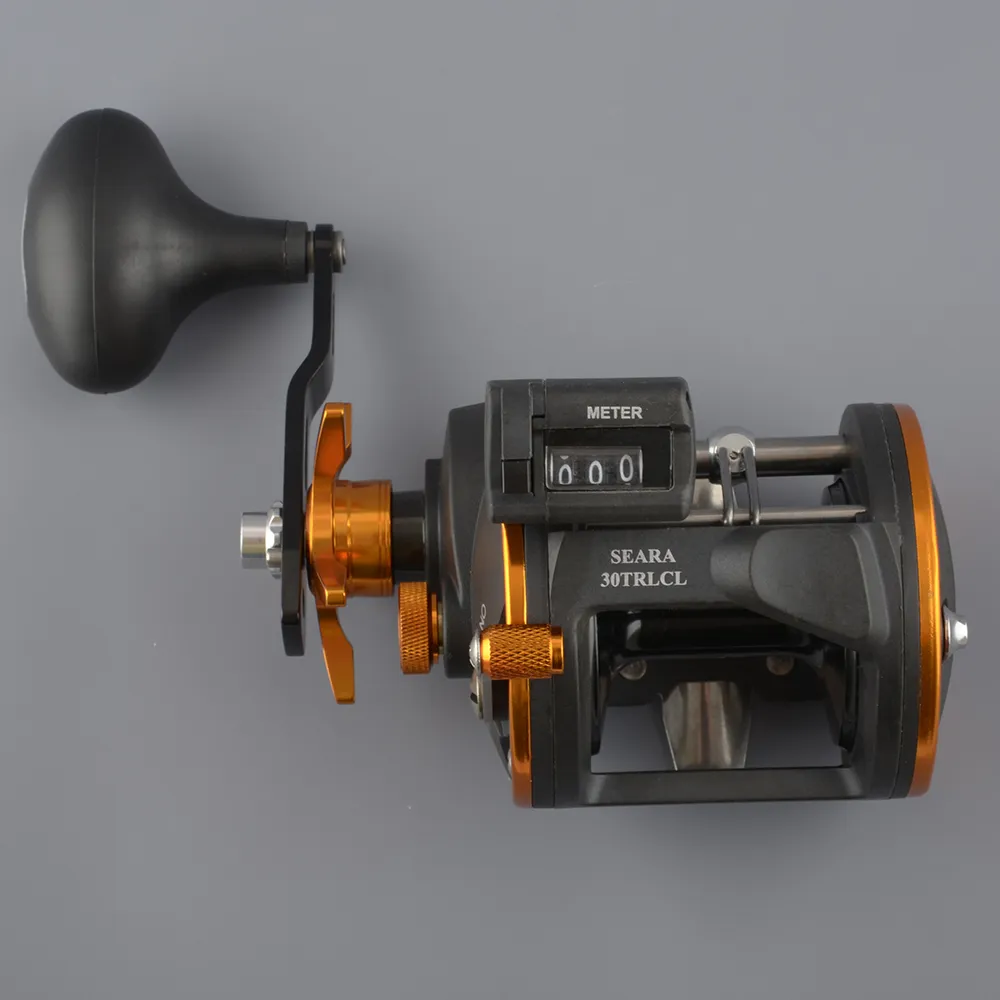 Катушка мульт. Grfish Seara 30TRLC 3+1RB с эл.счетчиком лески