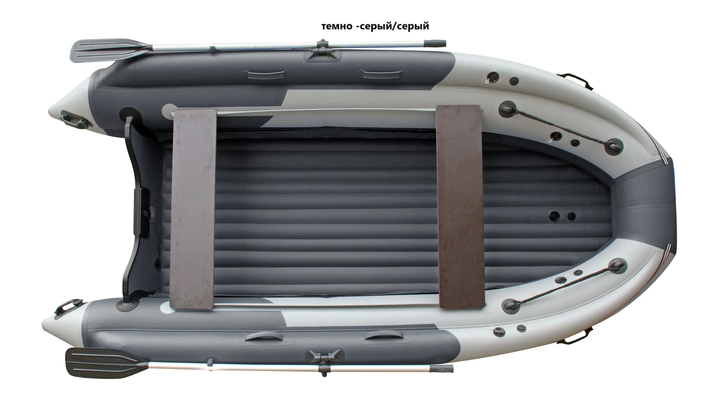 Лодка Skat Triton 370 Fi цв. т.сер-сер