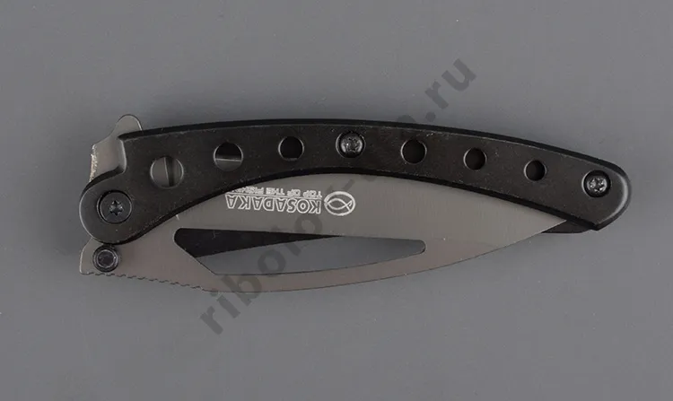 Нож складной Kosadaka N-F29G 15,5/8.0 см, 250 гр., черная рукоятка