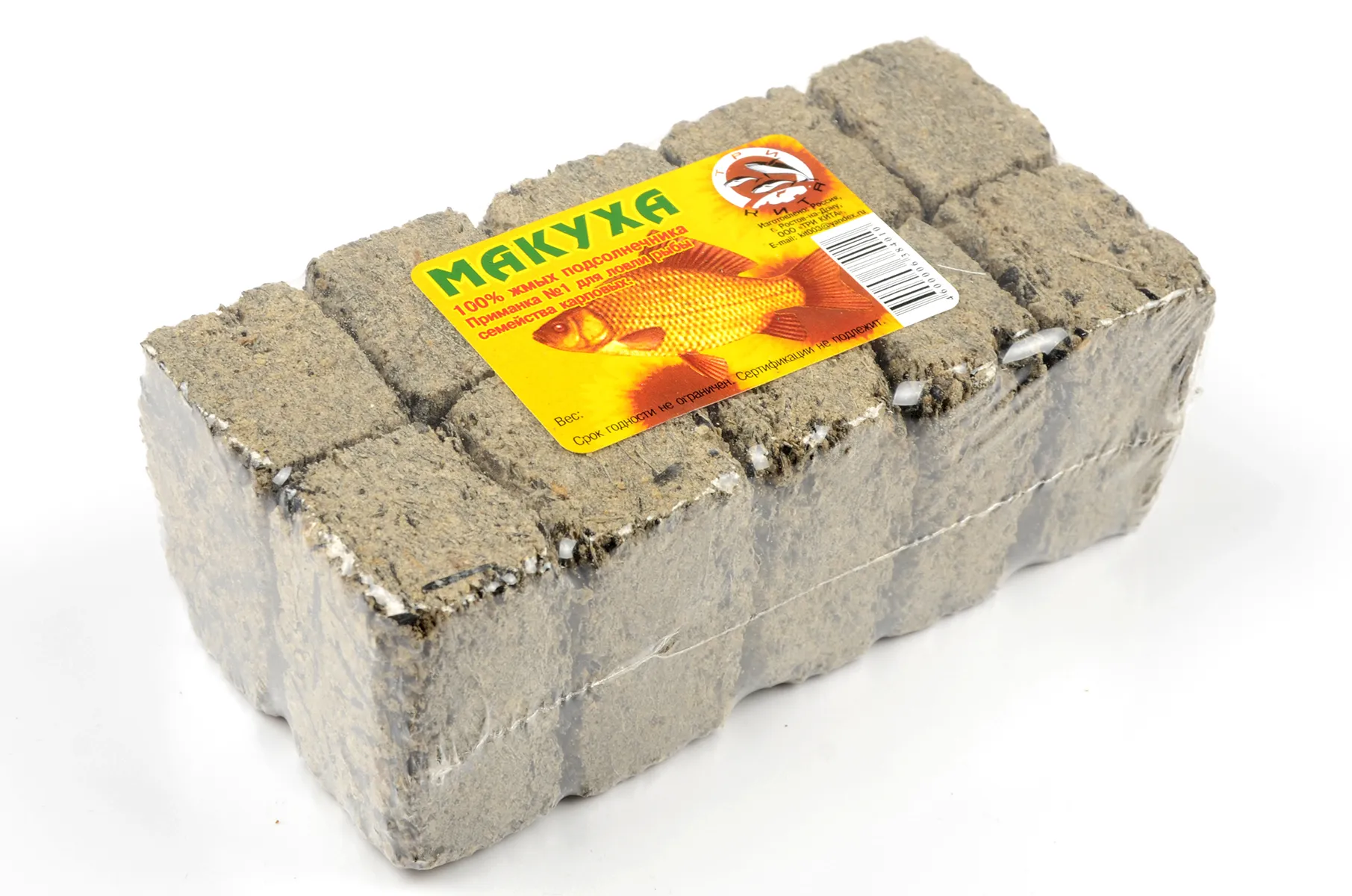 Макуха подсолнечника Три Кита 350гр.