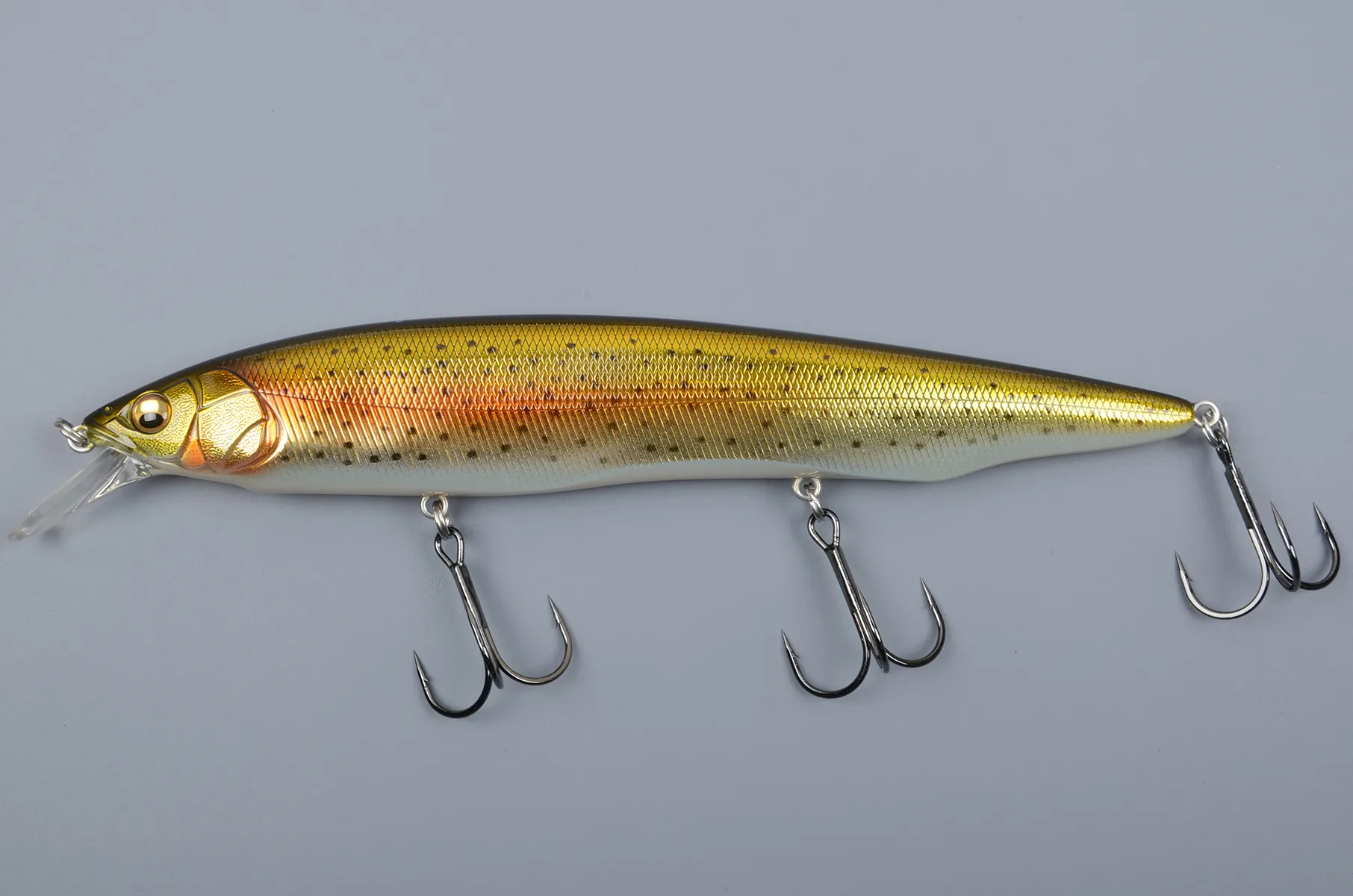 Воблер Megabass Kanata 16см, 30.0гр, 0.8-1.2м floating (wagin niji II)