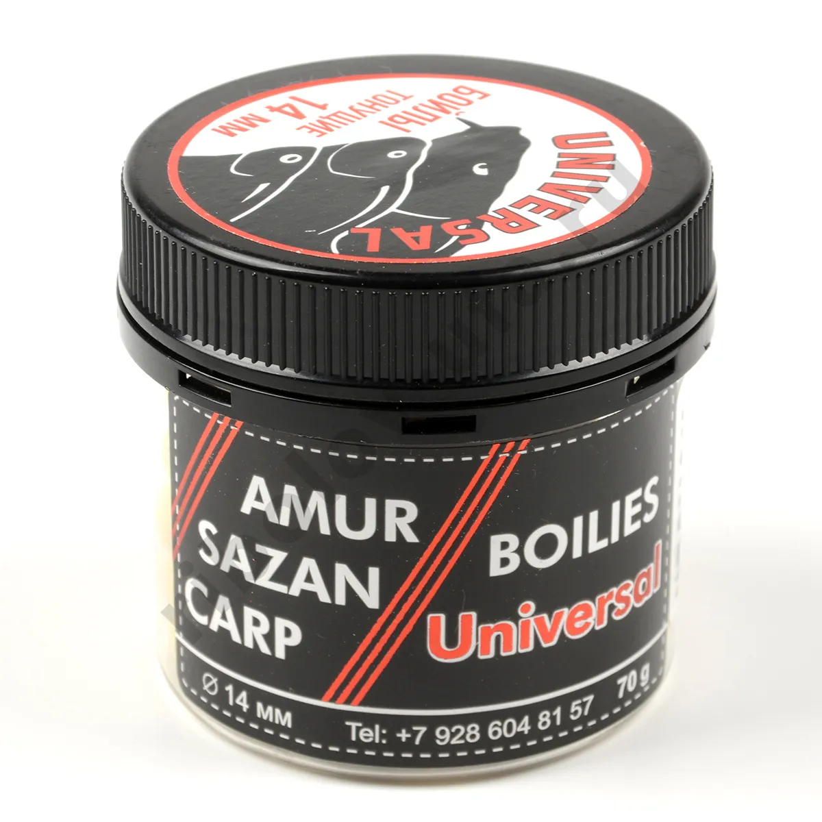 Бойлы Universal не оснащ. d.14, 70гр. тонущие креветка