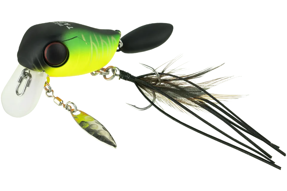 Воблер Jackall Micro Tappy  дл. 5.4 см, гл. 0-0.1 м, 4.8 гр., floating, цв. mat tiger