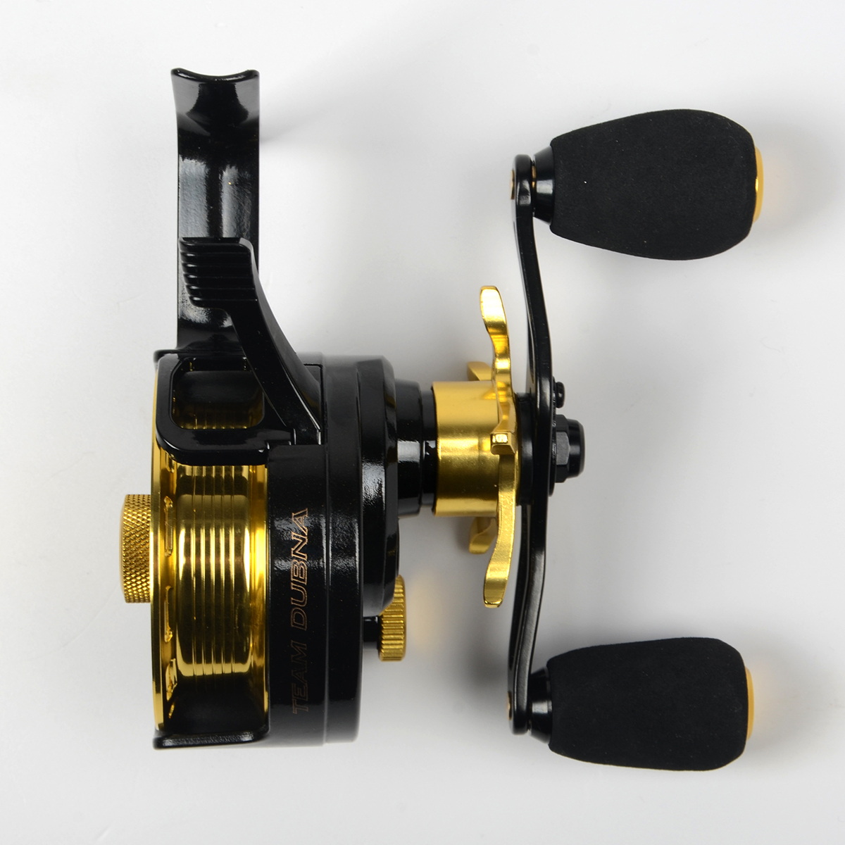 Катушка зимняя мульт. Jig It Team Dubna Chilly Moon PG, left hand