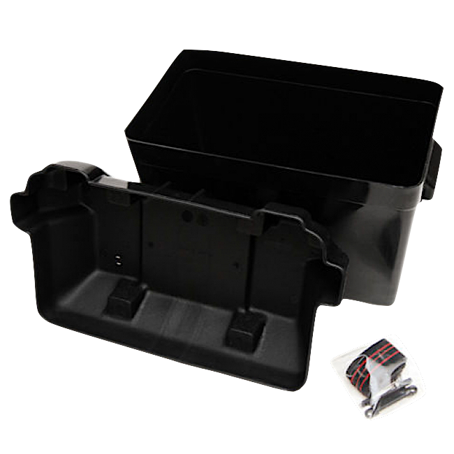 Ящик для аккумулятора в лодку Патриот (большой) 355х200х225мм