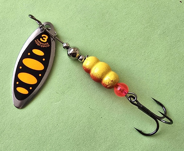 Блесна Нижегородская Aglia Long №3 11гр цв.04a серебро