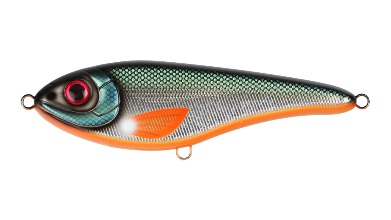 Воблер Strike Pro Buster Jerk II Shallow Runner медл.вcпл.12см,37гр.(0.3-2м)кр.Owner EG-049#C786F