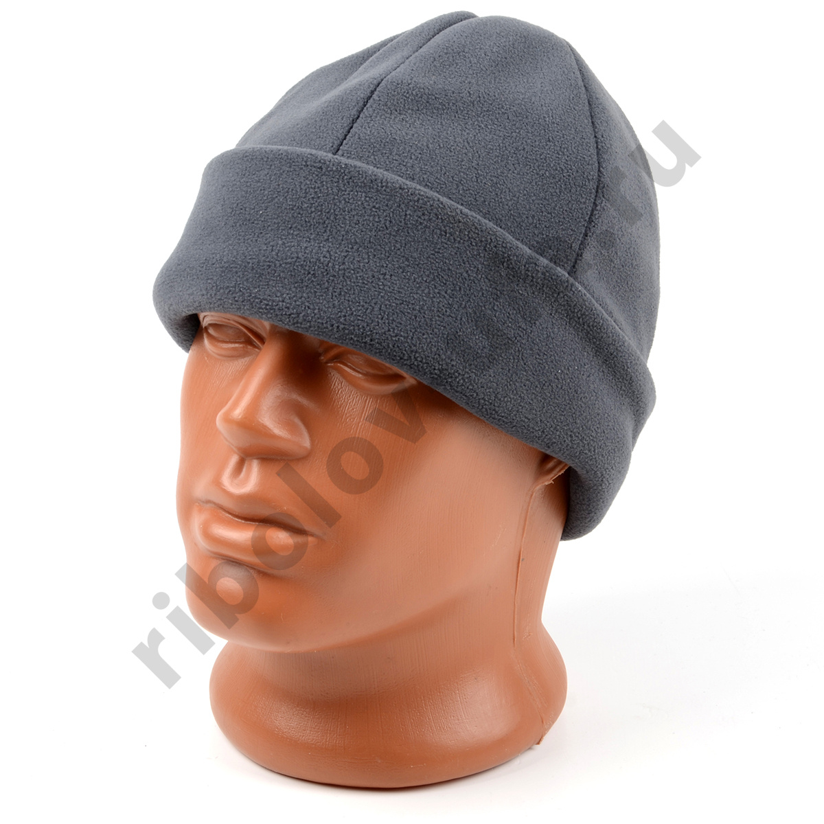 Шапка 2-слойная утепленная серая (3240)