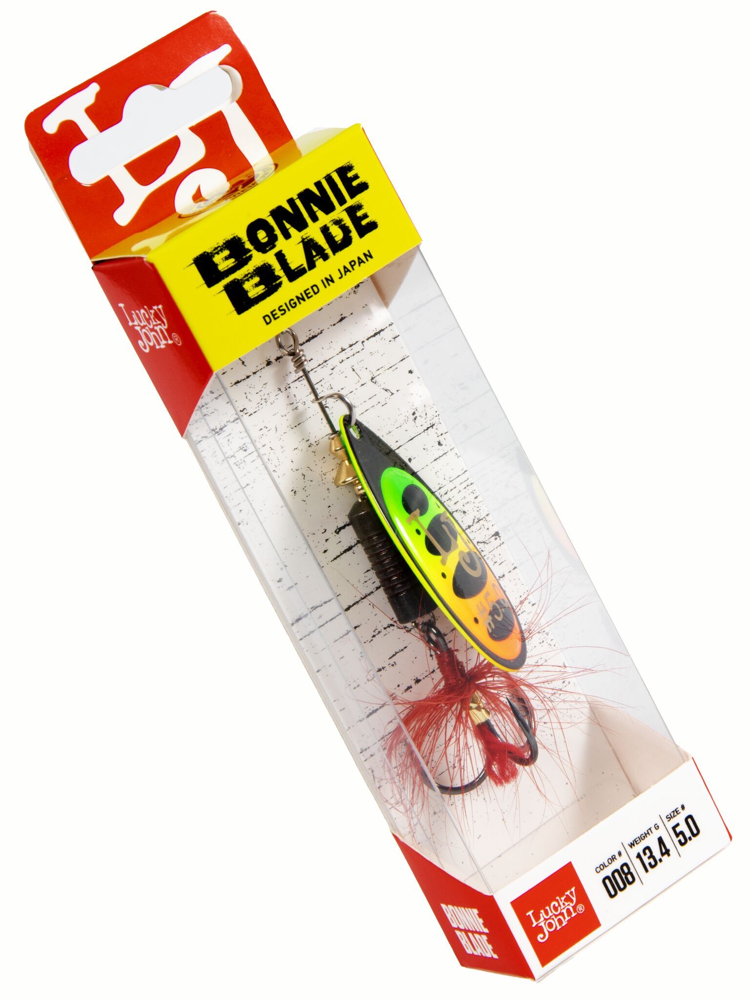 Блесна вращ. Lucky John Bonnie Blade #05, 13.4гр., цв. 008