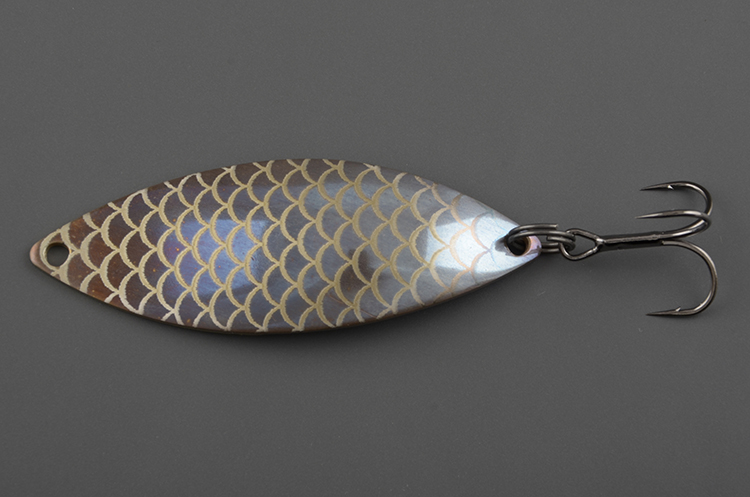 Блесна колеблющаяся Sinkers  Сенеж 20гр. мельхиор-оксид рис №12