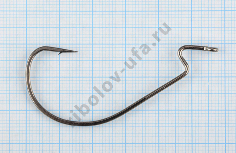 Офсетные крючки Vido Wide Range Worm VD102 №5/0 BLN 