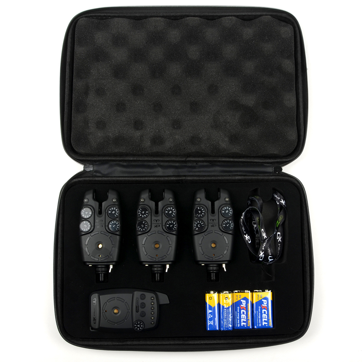 Набор электронных сигнализаторов поклевки Carp Pro Ram XD 3+1